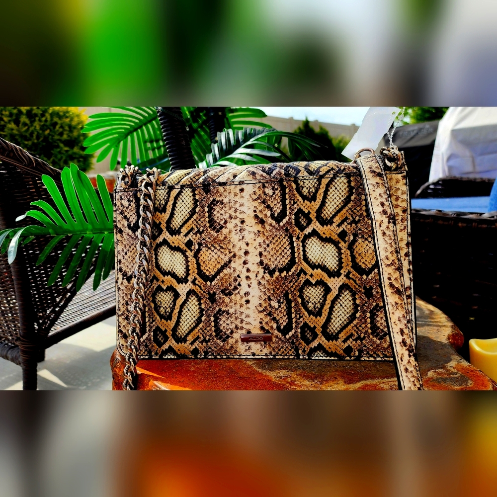 Snake Print Crossbody Bag Aldo